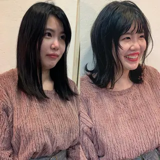 ミディアム IDEA 柏の葉KOILRINKGARAGE所属・お洒落満足度 ◎💮井上のヘアスタイル