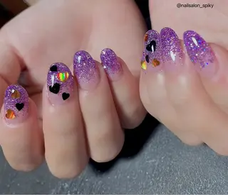 ネイル Spiky とうげ ふうかのネイルデザイン