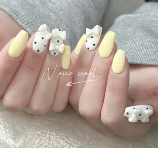 ネイル 長いだし/スカルプ/ パラシェルN.oneのネイルデザイン