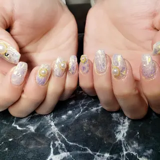 ショート ネイル クロキ 。のネイルデザイン