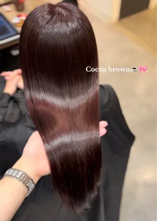 セミロング Ami♡表参道 ピンク/ラベンダーのヘアスタイル