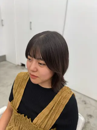 ミディアム 今園 桃愛のヘアスタイル
