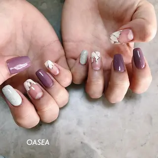 ネイル 🌞💜 KAORI 🌴のネイルデザイン