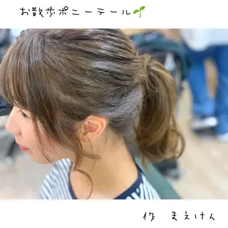 ヘアアレンジ 前田 健太のヘアスタイル