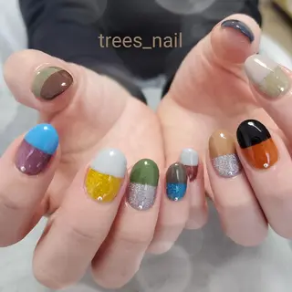 ネイル trees_ nailのネイルデザイン