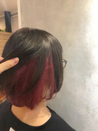 カラー 🫧艶髪/ブリーチ 🐳honami🫧のヘアスタイル