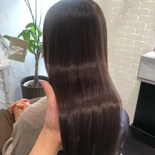 ロング 青木 ありさのヘアスタイル