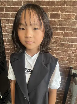 ショート カラー パーマ ヘアアレンジ メンズ キッズ ネイル マツエク・マツパ アイブロウ times salon名駅所属・久木原 ゆりのヘアスタイル