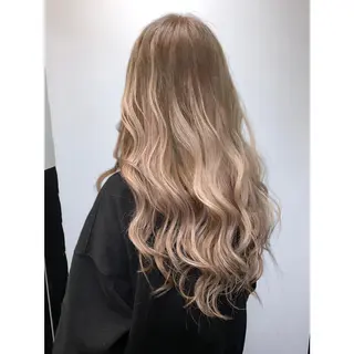 ロング カラー 韓国カラー/エクステ carryのヘアスタイル