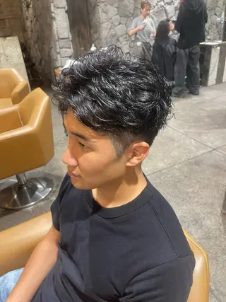メンズ TOWAカットカラー ✨名古屋✨のヘアスタイル