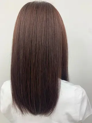 ロング beautism clock所属・韓国風🇰🇷うる艶 レイヤー/海青🫧のヘアスタイル