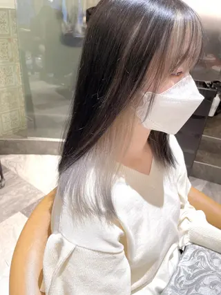ロング カラー 美髪/カラー 美容院🌈渡辺隼也のヘアスタイル