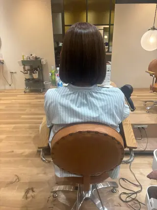 ミディアム 南 颯七のヘアスタイル