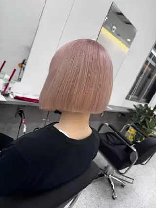 ショート カットカラー🩷 五島桜樫のヘアスタイル