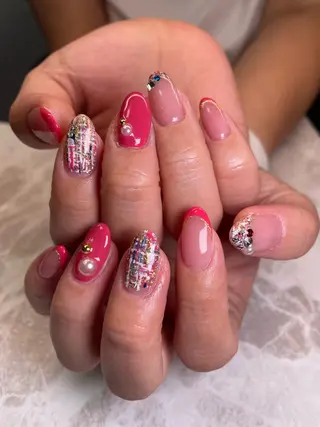 ネイル YOUTH nails waxing所属・YOUTH natsumiのネイルデザイン