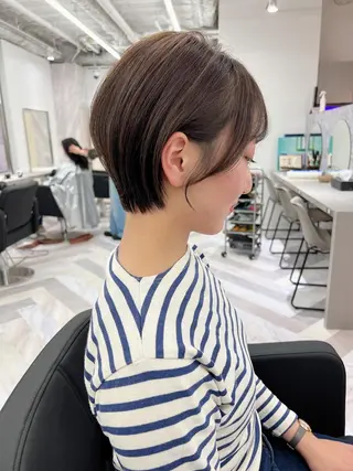 ショート カラー LA KING GINZA TOKYO所属・🧡ショートの達人 🧡SHOのヘアスタイル