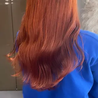 ロング カラー Rui/透明感カラー 暖色/レイヤーカットのヘアスタイル