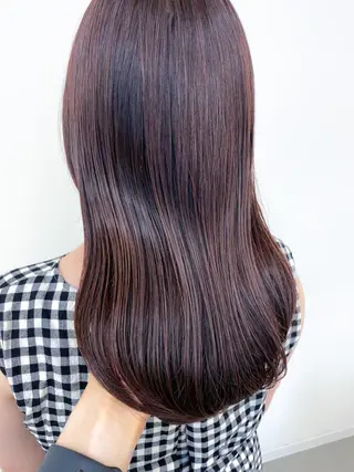 セミロング カラー Meena by urban所属・丹羽 隼人/髪質改善 /韓国ヘア🇰🇷のヘアスタイル