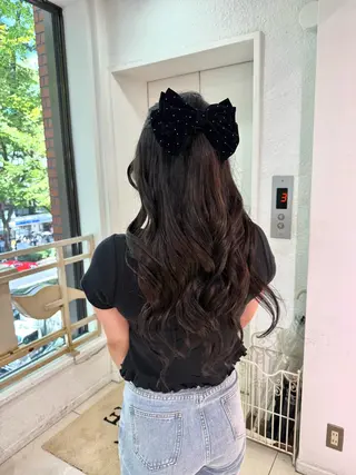 ロング 髪質改善”艶"カラー 🤍Hono🇰🇷のヘアスタイル