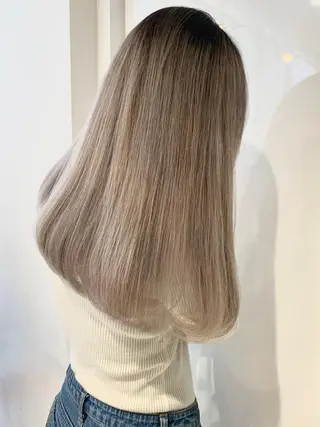 ロング 【公式】amble luxe 中野のヘアスタイル