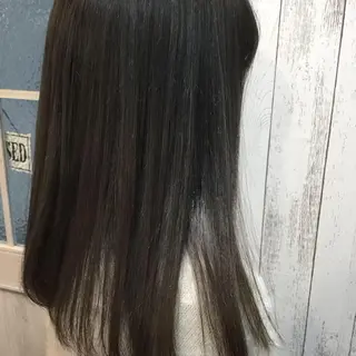 セミロング カラー パーマ embrace エンブレイスのヘアスタイル