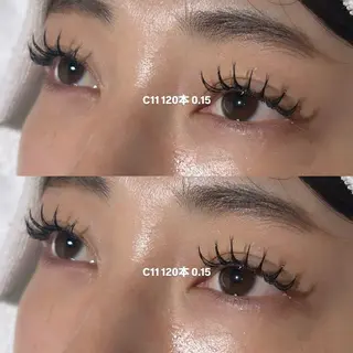 マツエク・マツパ 冬っぽカラー/ マツエク/ゆきなのマツエク・マツパデザイン