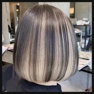 ショート カラー パーマ ヘアアレンジ メンズ キッズ ネイル マツエク・マツパ アイブロウ ☃️髪質改善🉐割✨ ❄️“ever”❄️のヘアスタイル