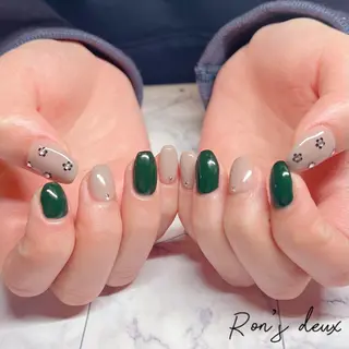 ネイル Ron's nail 笹岡のネイルデザイン