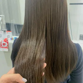 ロング ボブ/美髪矯正 /佐藤　奈巳のヘアスタイル