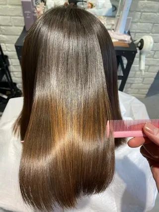 ロング パーマ Hello Design Coconeel所属・UNJOUR / kannaのヘアスタイル