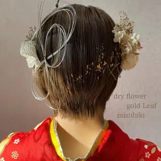 ショート ヘアアレンジ charm《銀座》 ヘアセット/縮毛矯正のヘアスタイル