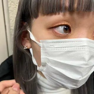 ロング カラー 小笠原 悠斗のヘアスタイル