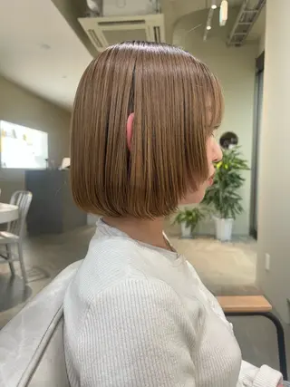 tomu/天神大名/ 透明感カラー🐴のヘアスタイル