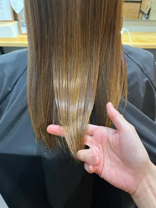 ロング カラー パーマ ヘアアレンジ メンズ キッズ ネイル マツエク・マツパ アイブロウ times salon名駅所属・久木原 ゆりのヘアスタイル