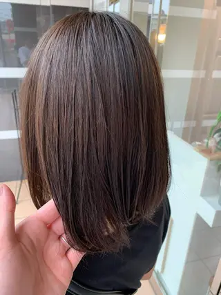 ミディアム hair make salon Frip所属・金久保亮/パパ美容師 /パーマ/髪質改善のヘアスタイル