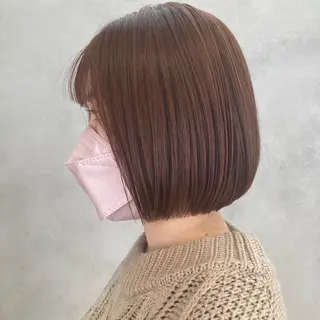 ショート カラー 🟢ウルフ/スパイラ ルパーマ/大西🟢のヘアスタイル