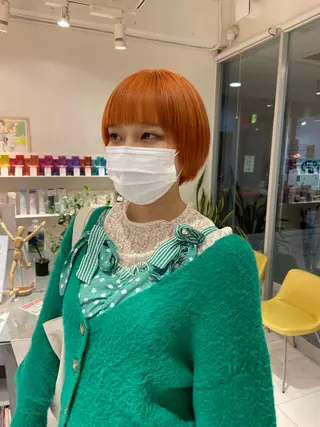 ショート カラー STELLA hair design salon所属・浅野 匠のヘアスタイル