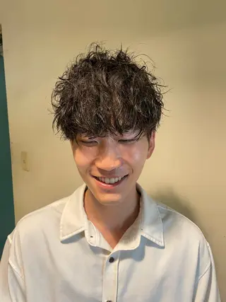 パーマ メンズ 💈メンズ職人 ルキト💈のヘアスタイル