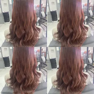 ロング カラー 髪質改善×矯正🫧 韓国ヘアasamiのヘアスタイル