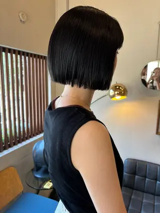 ショート カラー Chiho / 梅田 / ボブ/ パーマのヘアスタイル