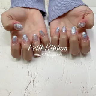 ネイル ネイルPetit Ribbonのネイルデザイン