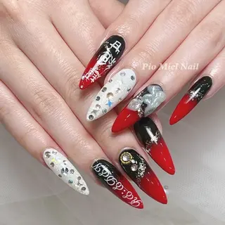 ネイル HANA 長さだしのネイルデザイン