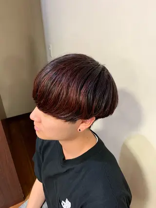 ショート カラー メンズ きくち ゆうすけのヘアスタイル