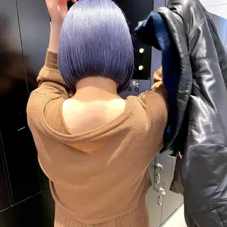 ショート カラー パーマ ヘアアレンジ メンズ キッズ ネイル マツエク・マツパ Lani5710所属・🧸ハイトーン🧸 ゆっきー🧸のヘアスタイル