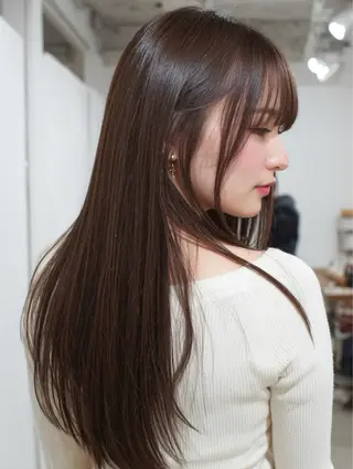 ロング M.SLASH菅原 正裕のヘアスタイル