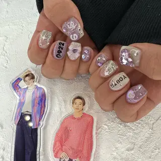 ネイル hair&make EARTH coiffure beaute 龍ケ崎店所属・tomita ayakaのネイルデザイン