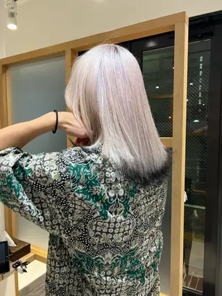 ミディアム カラー メンズ パーマ指名No.1 /Ryosuke.のヘアスタイル