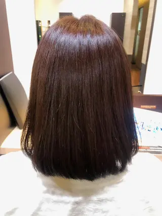 カラー パーマモデル募集中 瀬在紗也香のヘアスタイル
