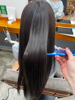 ロング ROSSO Hair＆SPA  香椎宮前店所属・SHIINA 香椎宮前店のヘアスタイル