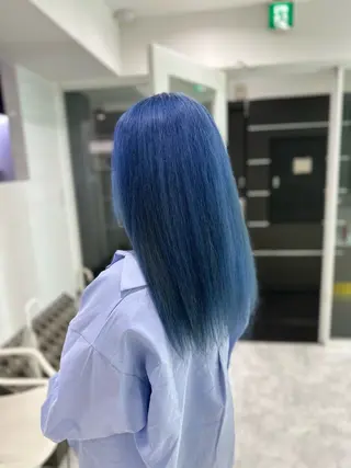 ミディアム カラー 韓国レイヤーカット /REIのヘアスタイル